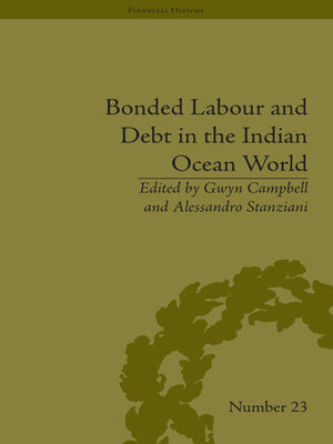 cover image of Bonded Labour and Debt in the Indian Ocean World